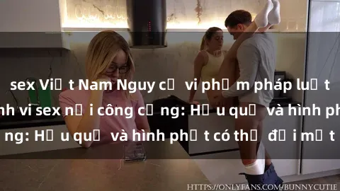 sex Việt Nam Nguy cơ vi phạm pháp luật khi thực hiện hành vi sex nơi công cộng: Hậu quả và hình phạt có thể đối mặt